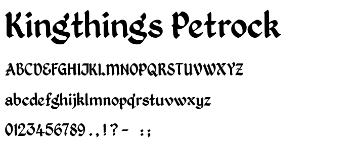 Kingthings Petrock police
